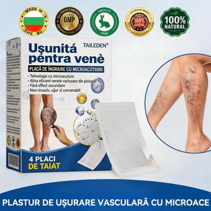 🏆🏆🇧🇬👨‍⚕️✅ TAILEDEN® VeinEase Микроиглени пластири за терапия ⚡ Незабавно облекчение, дълготрайни резултати